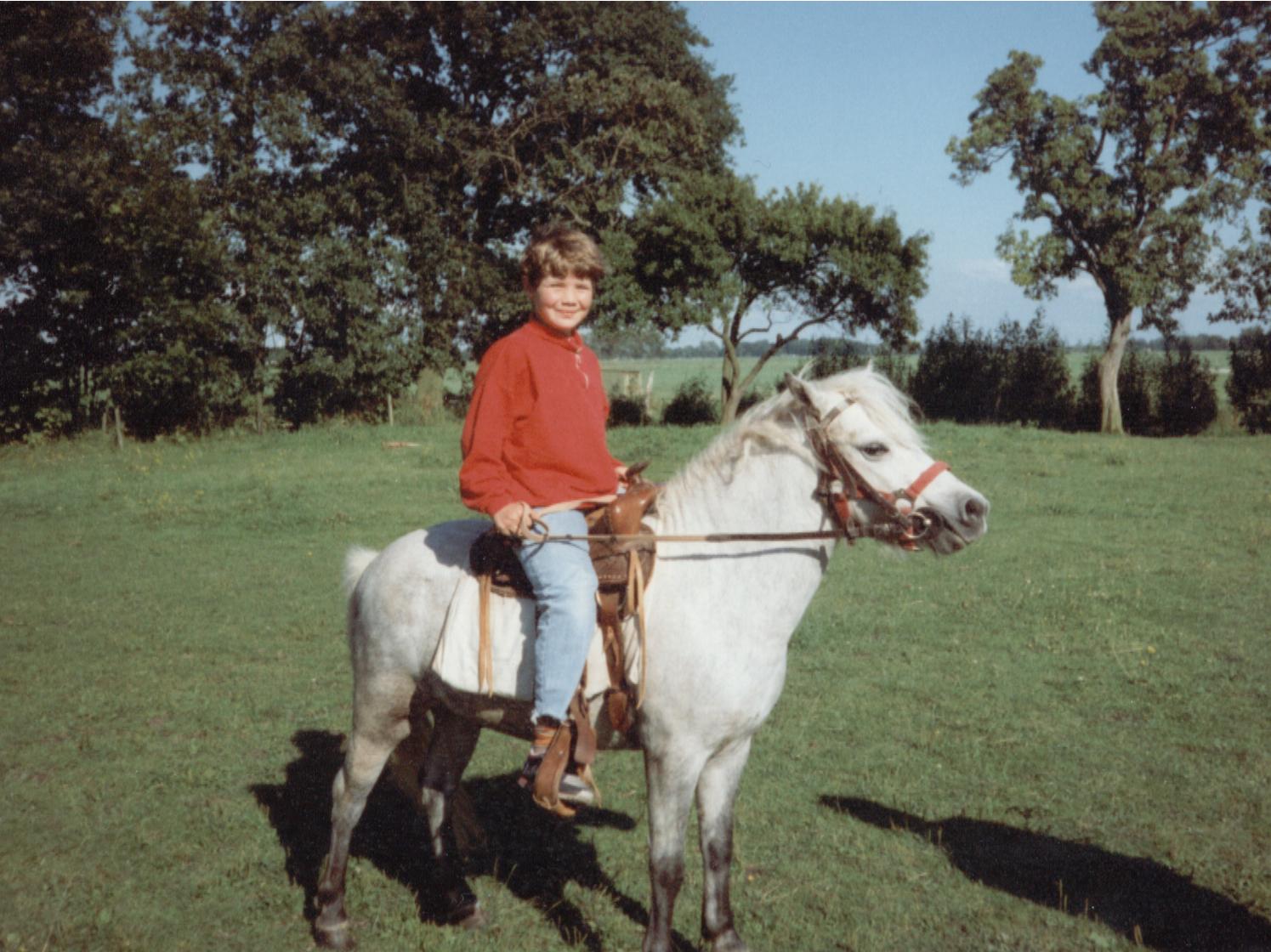 Viele möchten gerne mal ein richtiges Pony reiten!